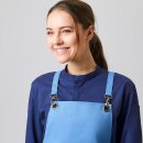 Latzschürze B 70 x L 80cm, light blue