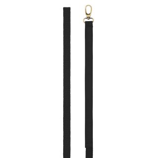 Bindeband für Latzschürzen, schwarz