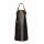Leder-Latzschürze Classic, B 60 x L 82cm, schwarz