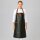 Leder-Latzschürze Classic, B 60 x L 82cm, Flaschengrün