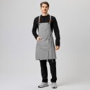 Latzschürze B 70 x L 80 cm silbergrau