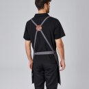 Latzschürze B 70 x L 80 cm graphit