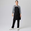 Latzschürze B 70 x L 80 cm schwarz