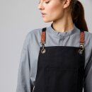 Latzschürze B 70 x L 80 cm schwarz