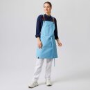 Latzschürze B 70 x L 80 cm light blue