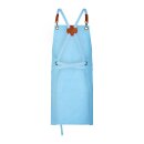 Latzschürze B 70 x L 80 cm light blue