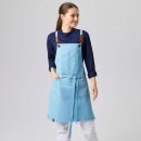 Latzschürze B 70 x L 80 cm light blue