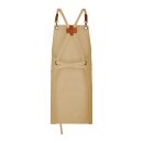 Latzschürze B 70 x L 80 cm sand