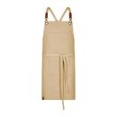 Latzschürze B 70 x L 80 cm sand