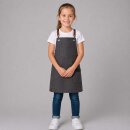 Kinder Latzschürze Canvas graphit