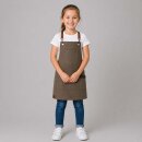 Kinder Latzschürze Canvas olive