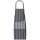 Latzschürze denim stripe 70 x 80 cm navy