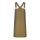Latzschürze Casual Style mit X-Kreuzung, olive B 88 x L 80 cm