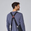 Latzschürze Casual Style mit X-Kreuzung, schwarz, B 88 x L 80 cm