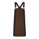 Latzschürze Casual Style mit X-Kreuzung, toffee, B 88 x L 80 cm