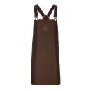 Latzschürze Casual Style mit X-Kreuzung, toffee, B 88 x L 80 cm