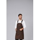 Latzschürze Casual Style mit X-Kreuzung, toffee, B 88 x L 80 cm
