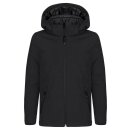 Padded Hoody Softshell Junior - Black