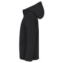 Padded Hoody Softshell Junior - Black