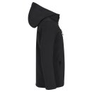 Padded Hoody Softshell Junior - Black