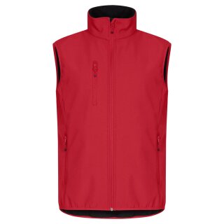 Classic Softshell Vest - Red