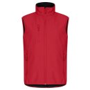 Classic Softshell Vest - Red
