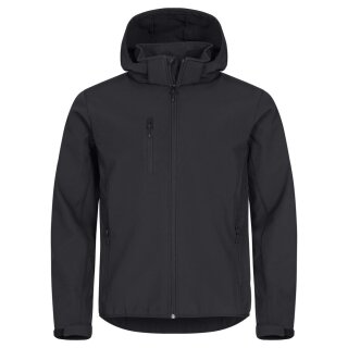 Classic Softshell Hoody - Black