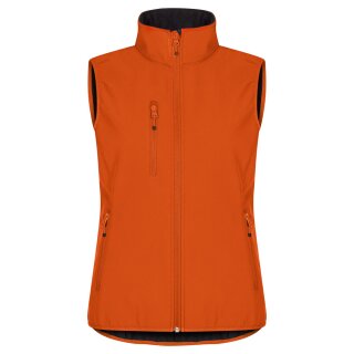 Classic Softshell Vest Women - Blood Orange