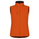 Classic Softshell Vest Women - Blood Orange