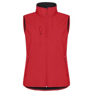 Classic Softshell Vest Women - Red