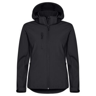 Classic Softshell Hoody Women - Black