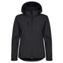 Classic Softshell Hoody Women - Black