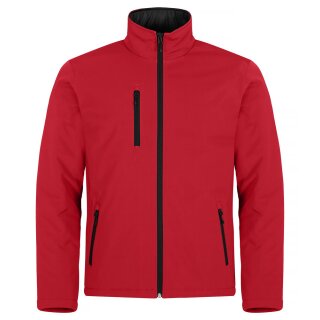 Padded Softshell Jacket - Red