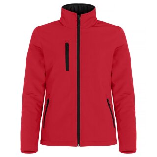 Padded Softshell Jacket Women - Red