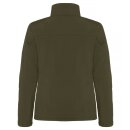 Padded Softshell Jacket Women - Fog Green