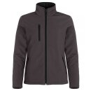 Padded Softshell Jacket Women - Dark Grey