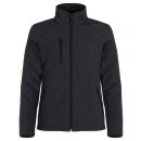 Padded Softshell Jacket Women - Black