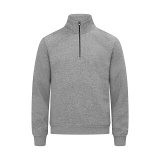 Miami Half Zip - Grey Melange