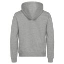 Miami Hoody Full Zip - Grey Mélange