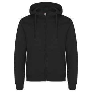 Miami Hoody Full Zip - Black