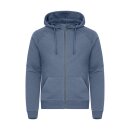Miami Pro Hoody Full Zip - Steel Blue