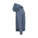 Miami Pro Hoody Full Zip - Steel Blue