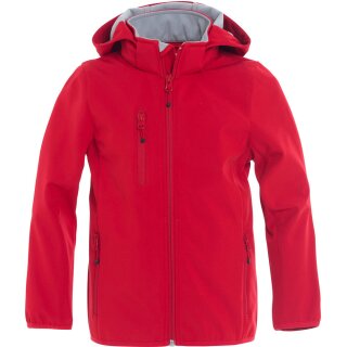 Basic Softshell Jacket Junior - Red