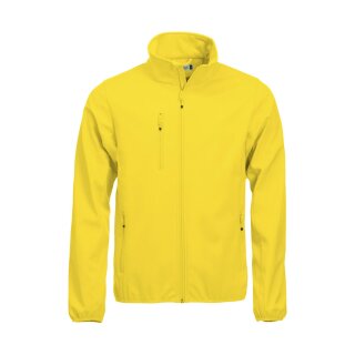 Basic Softshell Jacket - Lemon