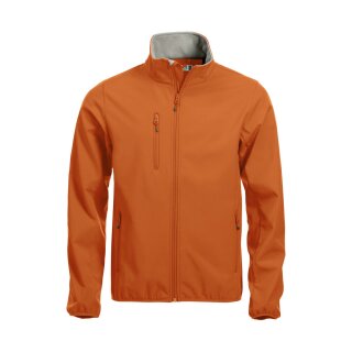 Basic Softshell Jacket - Blood Orange