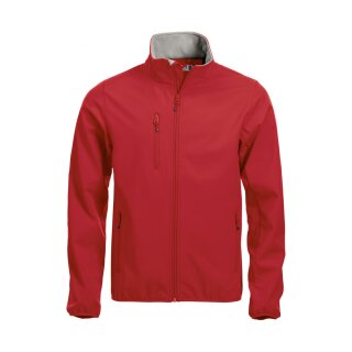 Basic Softshell Jacket - Red