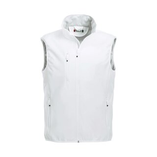 Basic Softshell Vest - White