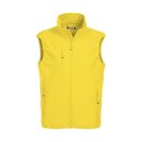 Basic Softshell Vest - Lemon