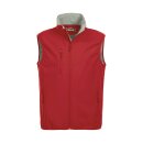 Basic Softshell Vest - Red