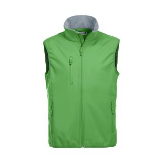 Basic Softshell Vest apple green